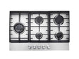 Teknix Signature Collection SCGH751X 76CM Gas Hob With Wok Burner from HomeWise