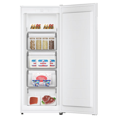 Teknix TSFG1385W 161 Litre Single Door Freezer in White - E Rated - POHW0094 **Suitable for Garage Use  (-15°C)**