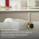 Miele G5450SCVi Active Plus (71) Full-Size Fully Integrated Dishwasher with Clean Steel Control Panel - HW181671