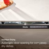 Miele G5450SCVi Active Plus (71) Full-Size Fully Integrated Dishwasher with Clean Steel Control Panel - HW181671