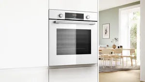 Bosch Series 4 HQA534BW3B Electric Single Oven with added Steam Function In White - A+ Rated - HW181698