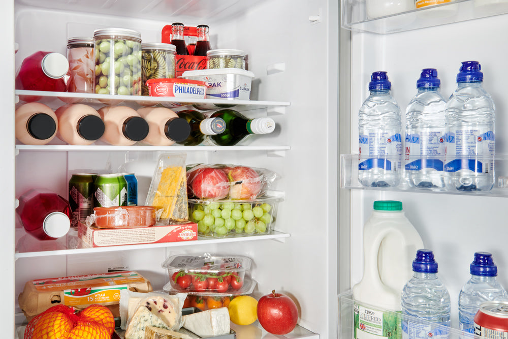 Teknix FF1860W/E 185cm 308 Litre Total No Frost Fridge Freezer in White - E Rated - POHW0011