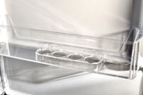 Teknix FF1860W/E 185cm 308 Litre Total No Frost Fridge Freezer in White - E Rated - POHW0011