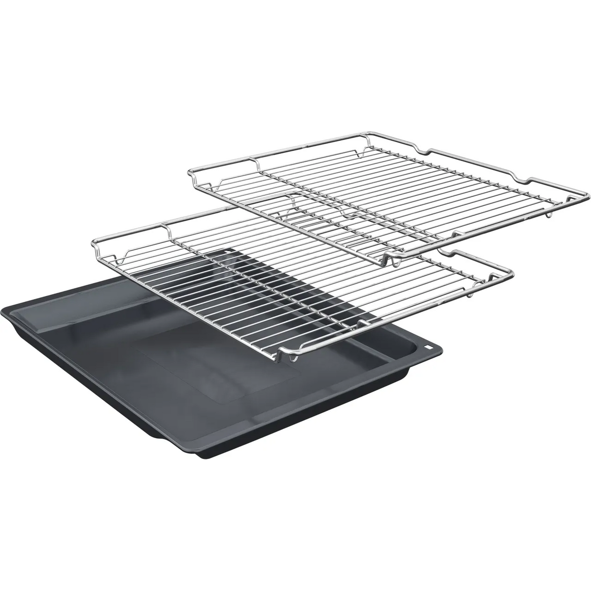 Bosch Series 4 HQA574BB3B  Electric 71L Single Oven with Pyrolytic Self Cleaning in Black - A+ Rated - HW181708