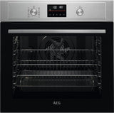 AEG 3000 Series BPX535061M (14) Pyrolytic Self Cleaning 72L Single Oven in Stainless Steel - A+ Rated - HW181714