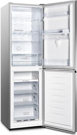 Hisense RB327N4WCE 182cm Tall 50/50 No Frost Fridge Freezer in Stainless Steel - E Rated - POHW0124