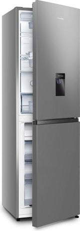 Hisense RB327N4WCE 182cm Tall 50/50 No Frost Fridge Freezer in Stainless Steel - E Rated - POHW0124