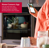 Neff N70 B54CR71G0B (08) Slide & Hide® Wi-Fi Enabled Pyrolytic Self Cleaning Electric Single Oven in Graphite - A+ Rated from HomeWise Appliances Graphic Home Connect App