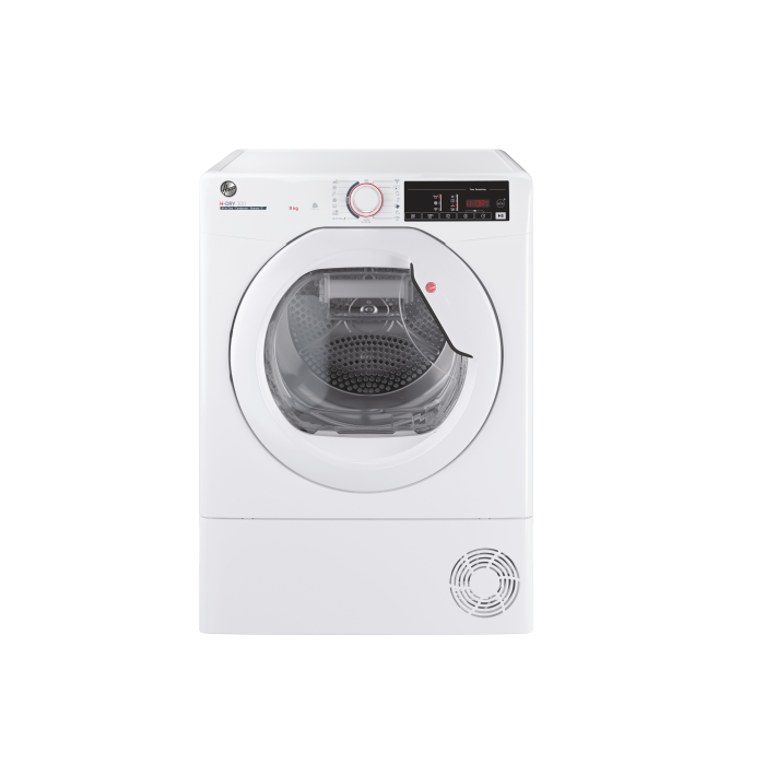 Hoover HLEC9TE 9KG Condenser Tumble Dryer with Sensor Dry in White Stock Photo