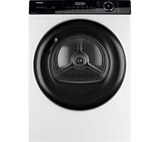 Haier I-Pro Series 3 HD100-A2939 10KG Heat Pump Tumble Dryer in White - A++ Rated - Refurbished stock photo front