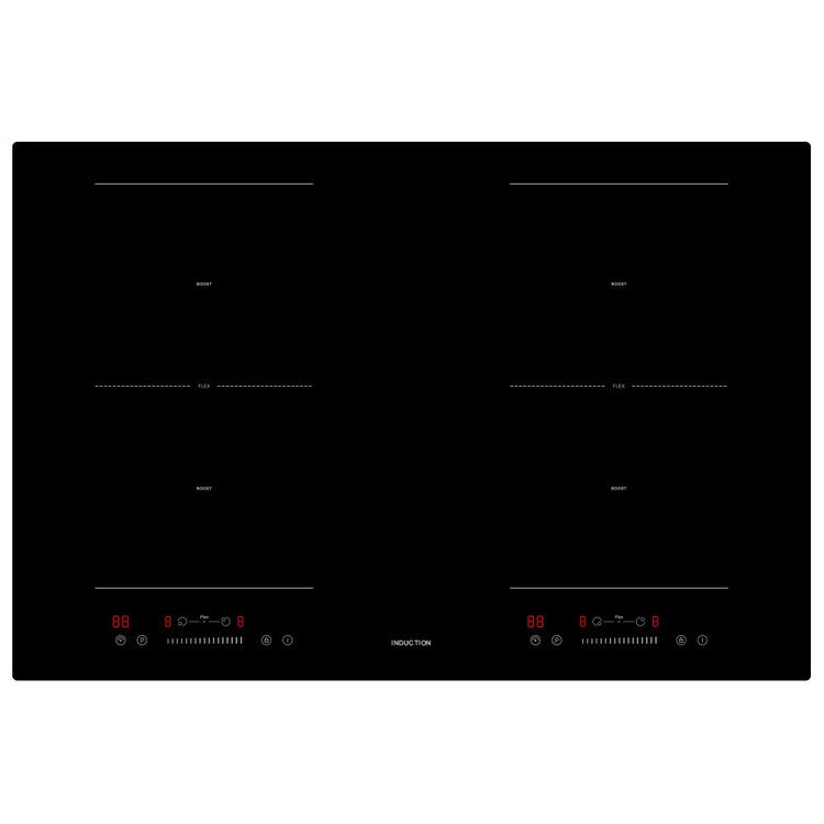 Teknix 77cm Induction Hob with Slider Touch Control SCIH77SL from HomeWise