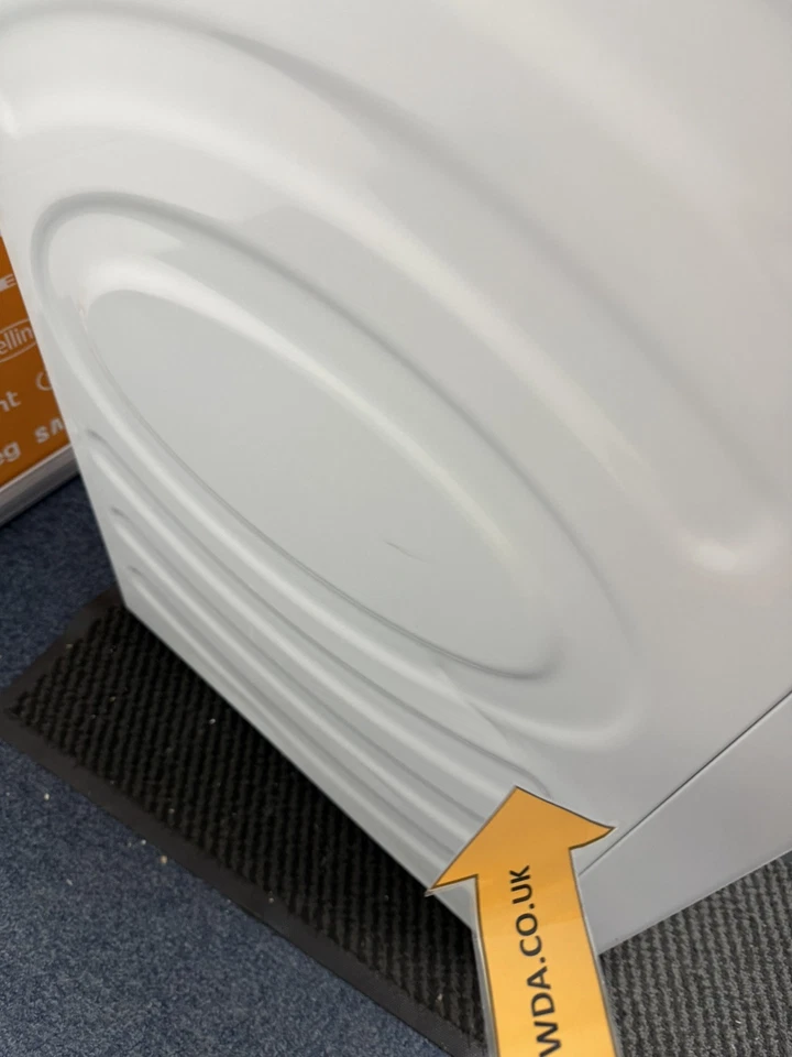 Hisense 5S Series WF5S1245BW 12KG 1400 Spin Washing Machine in White Showroom Photo slight dent on the left side panel 