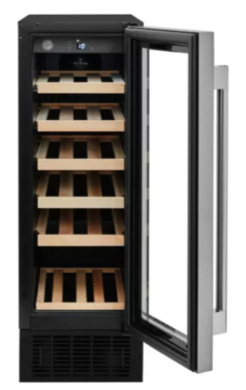 Hoover HWCB30UK/1 30cm Wine Cooler - Black Door Open