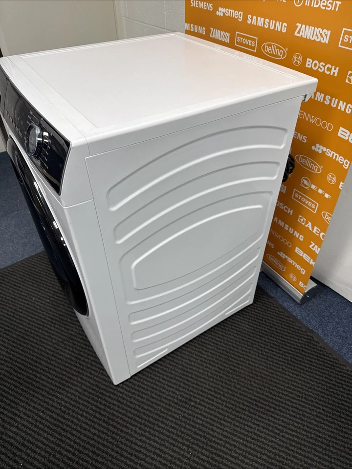 Haier I-Pro Series 3 HD100-A2939 10KG Heat Pump Tumble Dryer in White - A++ Rated - Refurbished showroom photo right side panel