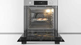 Hoover HOC3H3158IN WiFi Enabled Electric Single Oven in Stainless Steel A Rated Front Door Open