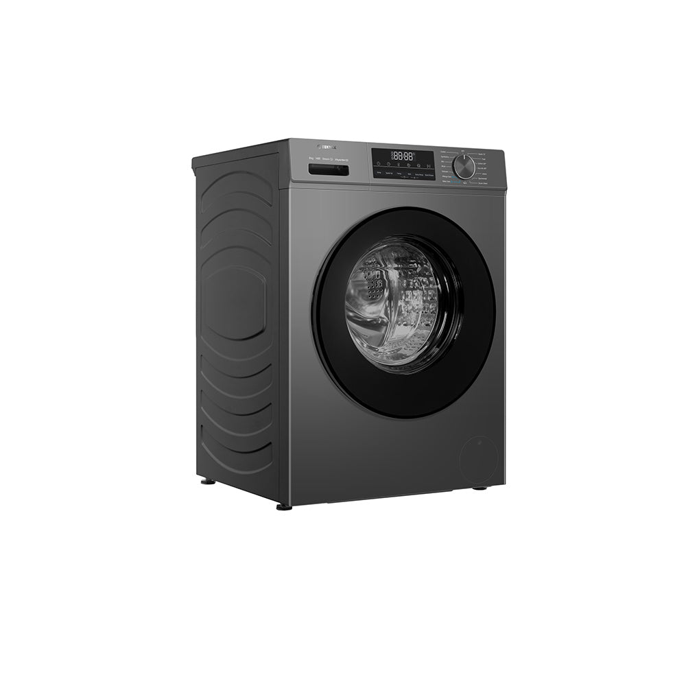 Teknix TK3W814XS 8KG 1400 Spin Washing Machine in Silver - A Rated - 3 Year Warranty - POHW0096