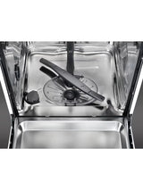 AEG FSB54907Z (60) Air Dry 5000 14 Place Settings Fully Integrated Dishwasher - Black Control Panel with Sliding Door Fixing Kit - HW181560