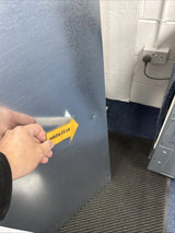 Bosch Series 2 KIV87NSE0G (09) 270 Litre 70/30 Integrated Fridge Freezer - E Rated from HomeWise Appliances. shop photo showing tiny dent mark on the side of the outer casing, which will not be seen when installed.