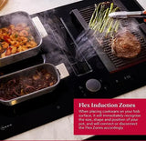 Neff N90 Series V68AUX4C0 83cm 4 Zone Induction Hob with Integrated Ventilation System in Black - HW181728