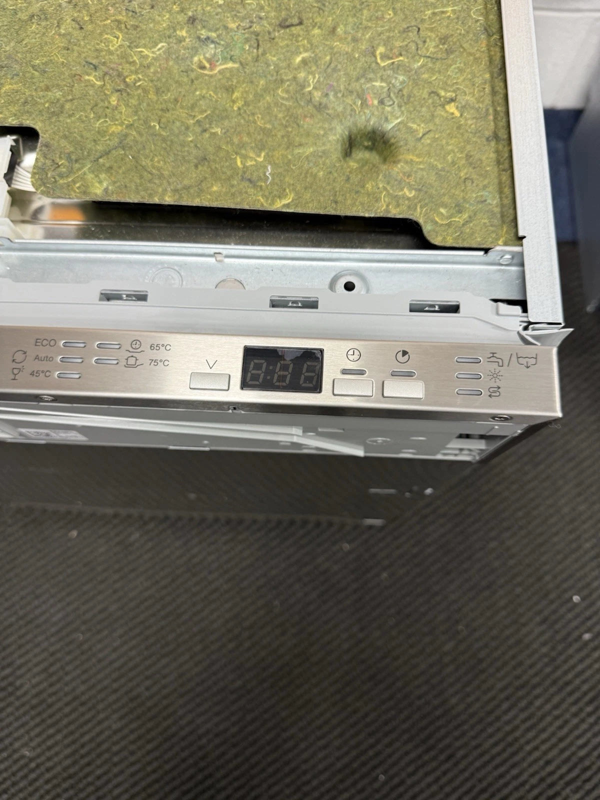 Miele G5450SCVi Active Plus (72) Full-Size Fully Integrated Dishwasher with Clean Steel Control Panel - HW181672