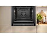Neff N70 B54CR31G0B (52) Slide & Hide® Electric Single Oven in Graphite - A+ Rated - HW181552