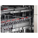 AEG FSB54907Z (60) Air Dry 5000 14 Place Settings Fully Integrated Dishwasher - Black Control Panel with Sliding Door Fixing Kit - HW181560