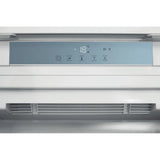 Hotpoint HTSD18F013H1 209 Litre Tall Built-In Freezer with No Frost - E Rated from HomeWise Appliances.  stock photo showing the easy to use digital controls with temperature readout.