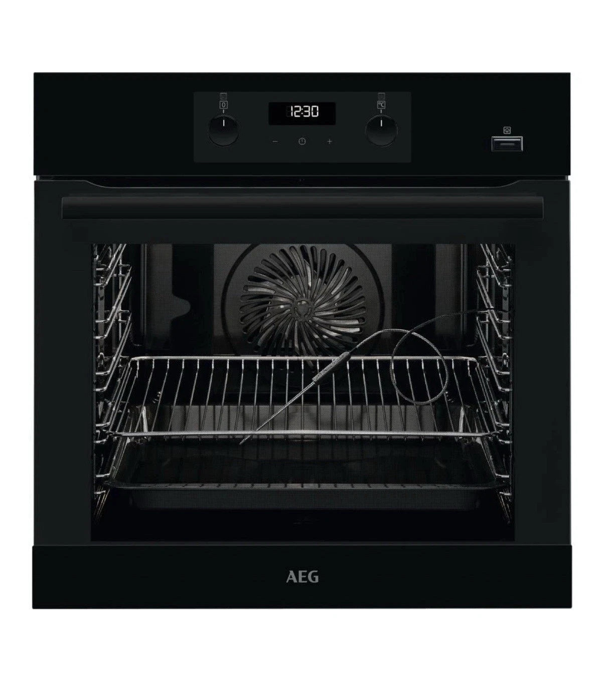 AEG BES356010B Black Oven from HomeWise stock photo