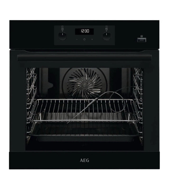 AEG BES356010B Black Oven from HomeWise stock photo
