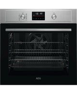 AEG 3000 Series BPX535061M (14) Pyrolytic Self Cleaning 72L Single Oven in Stainless Steel - A+ Rated - HW181714
