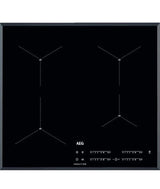 AEG 7000 Series IAE64411FB 59cm 4-Zone SenseBoil Induction Hob in Black - Hob2Hood - HW181702-02