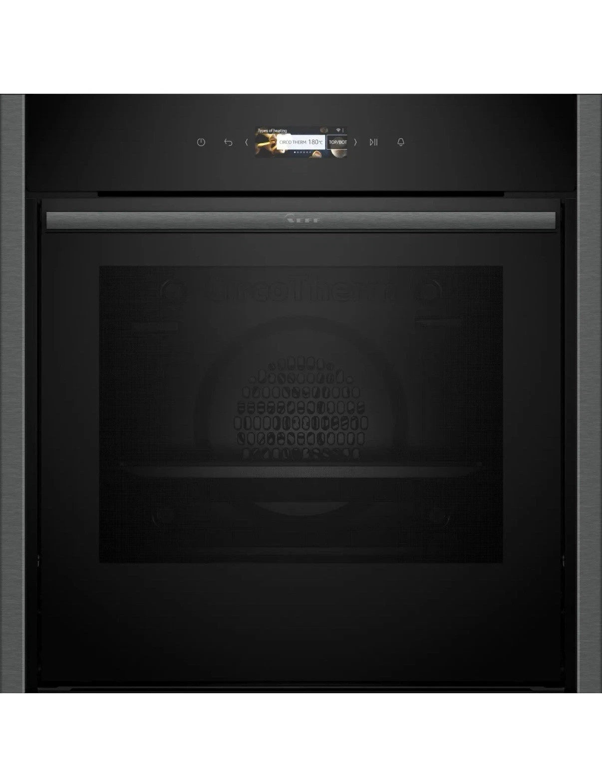 Neff N70 B54CR31G0B (52) Slide & Hide® Electric Single Oven in Graphite - A+ Rated - HW181552