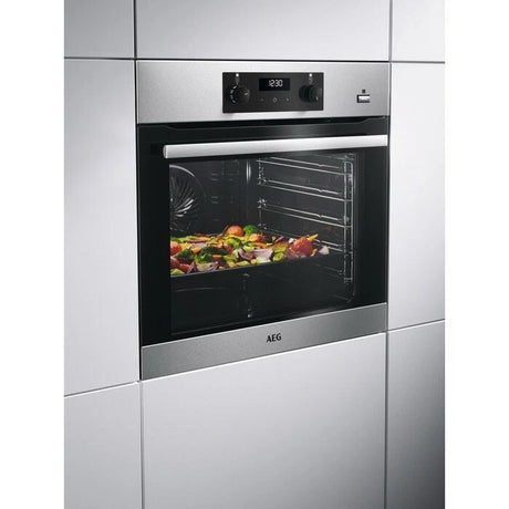 AEG BES356010M Single Oven from HomeWise in wall