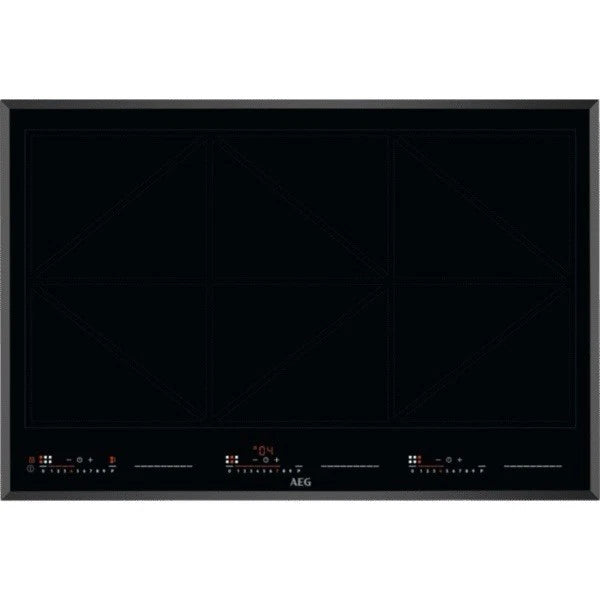 AEG Series 8000 IKK86681FB 80cm TotalFlex Induction Hob in Black - (Tiny Blemish) - HW181747