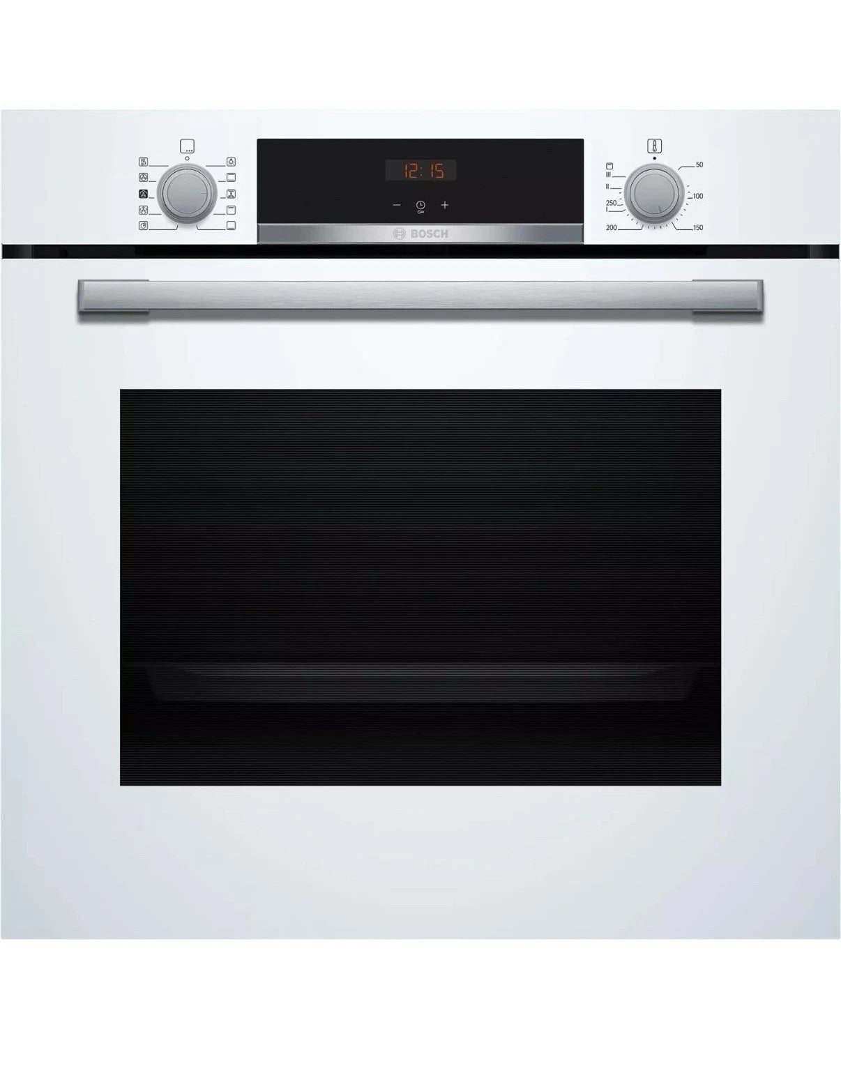 Bosch Series 4 HQA534BW3B Electric Single Oven with added Steam Function In White - A+ Rated - HW181698