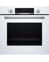 Bosch Series 4 HQA534BW3B Electric Single Oven with added Steam Function In White - A+ Rated - HW181698
