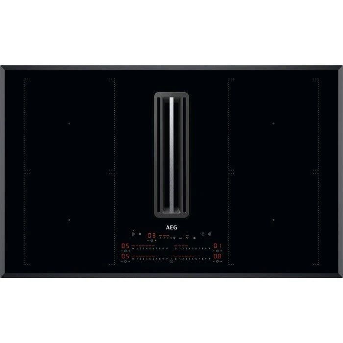 AEG 6000 CCE84751FB (37) 83cm Air Venting Flex Induction Hob in Black - A+ Rated - HW181537