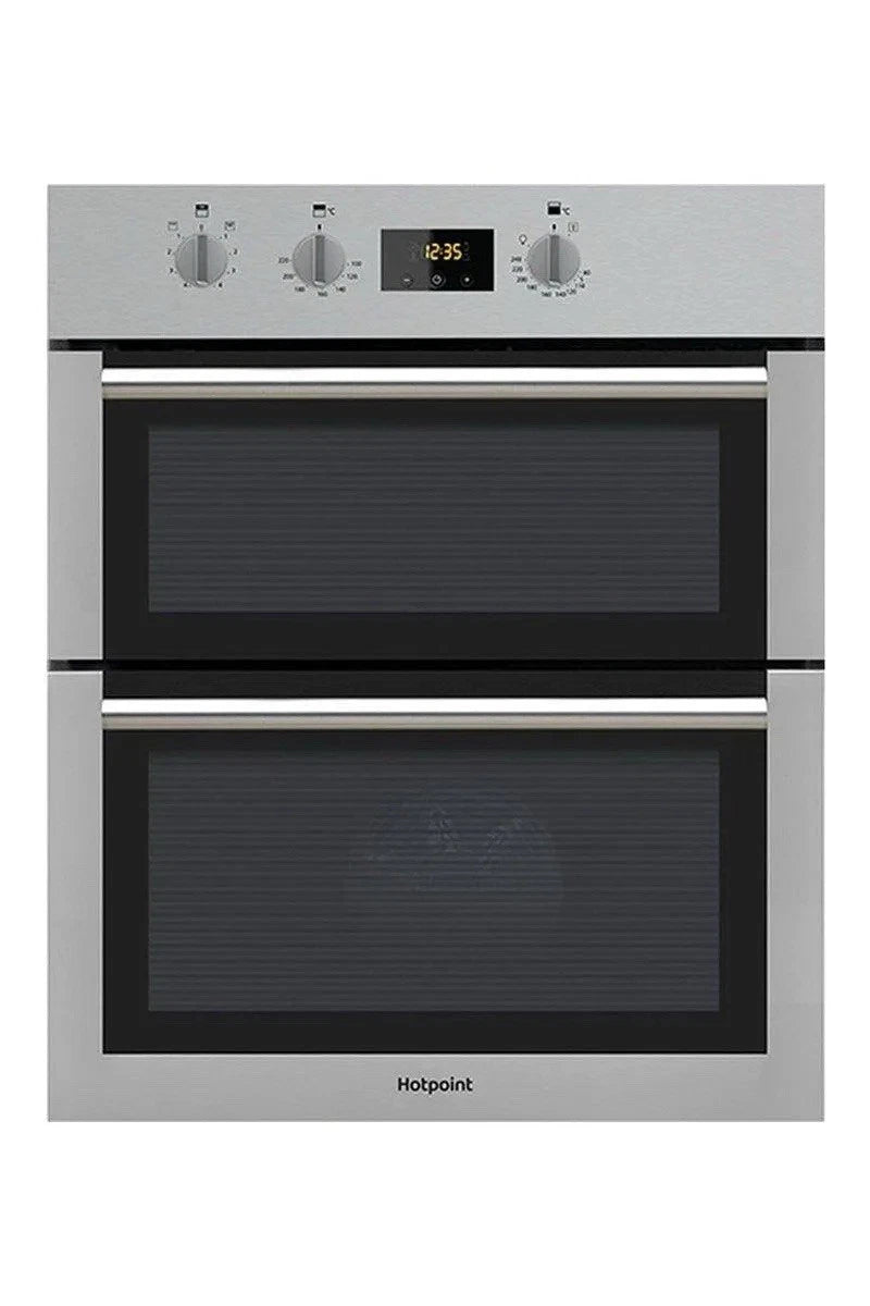 Hotpoint Class 4 DU4 541 IX Electric Built Under Double Oven in Stainless Steel - A/A Rated from HomeWise stock photo