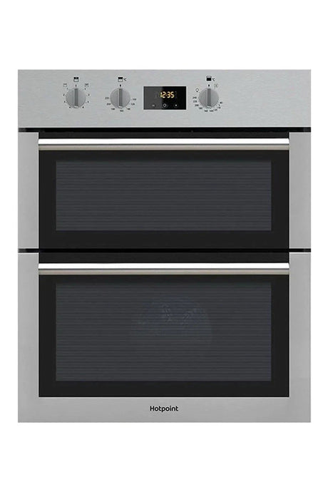 Hotpoint Class 4 DU4 541 IX Electric Built Under Double Oven in Stainless Steel - A/A Rated from HomeWise stock photo