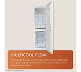 Hotpoint HTC18 T112 UK 70/30 No Frost Integrated Fridge Freezer with Sliding Hinge - E Rated from HomeWise Appliances. Graphic for Multicool Flow