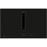 Neff N90 Series V68AUX4C0 83cm 4 Zone Induction Hob with Integrated Ventilation System in Black - HW181728