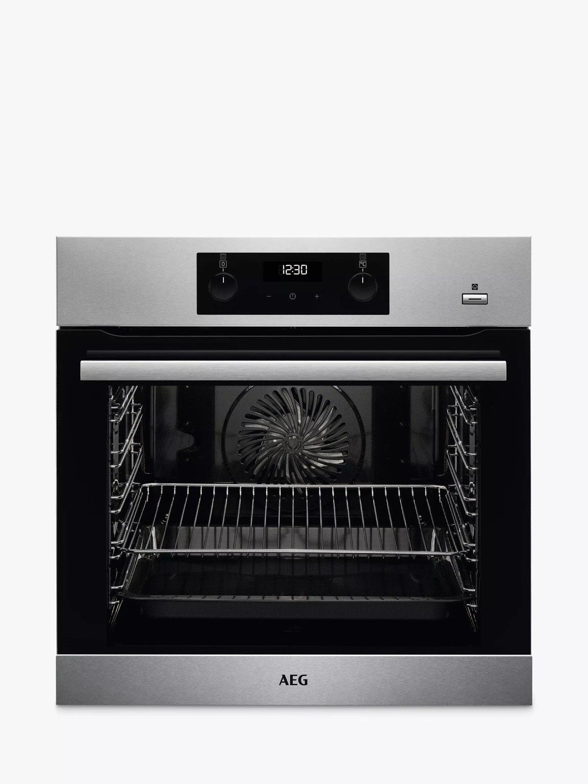 AEG BES356010M Single Oven from HomeWise stock photo