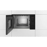 Bosch Series 4 BFL523MB0B 20 Litre 38cm High Built-in Small Microwave Oven in Black - (Tatty Box) - HW181710