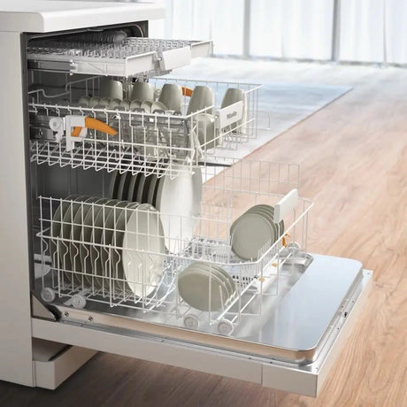 Miele G 5110 SC Active 14 Place Settings QuickPowerWash Dishwasher in White - HW181556