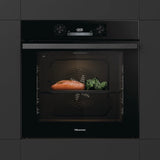 Hisense BI64211PB Electric Single Oven With Pyrolytic Self Cleaning in Black - A+ Rated - HW181674