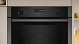 Neff N50 B6ACH7AG7B (54) Slide & Hide® Electric Single Oven in Graphite - A+ Rated - Blemished - HW181554