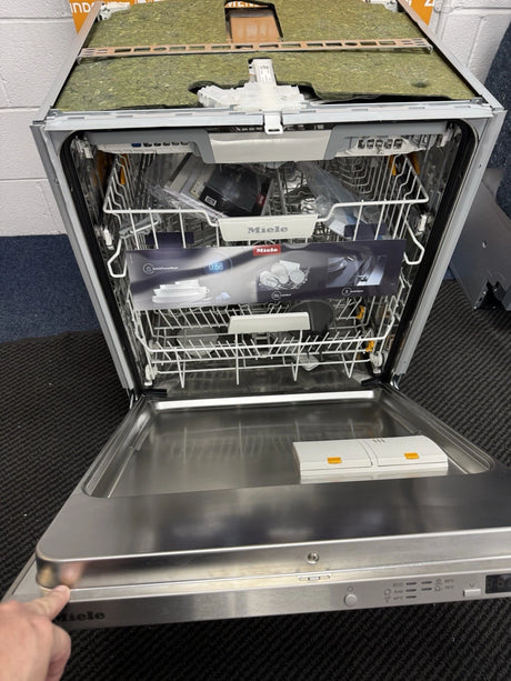 Miele G5450SCVi Active Plus (71) Full-Size Fully Integrated Dishwasher with Clean Steel Control Panel - HW181671