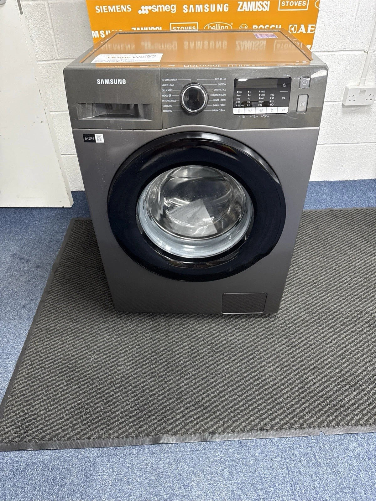 Samsung WW80TA046AX 8KG 1400 Spin Washing Machine in Graphite - Blemished - HW181504-01