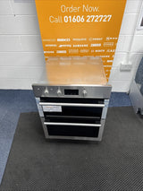 Hotpoint Class 4 DU4 541 IX Electric Built Under Double Oven in Stainless Steel - A/A Rated from HomeWise shop photo showing outer casing 