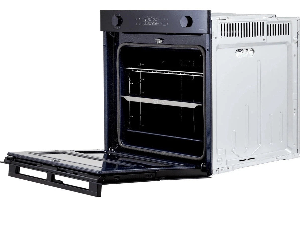 Samsung Series 4 NV7B45305AK Built-In Electric Single Oven with Dual Cook Flex™ Pyrolytic Self Cleaning and Air Sous Vide in Black - A+ Rated - HW181685